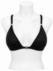 Body Girl Floral Lace Front-Open Bra