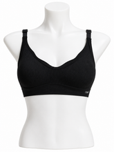 Ribbed Seamless Bra – Free Size | Black