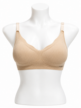 Ribbed Seamless Bra – Free Size | Nude