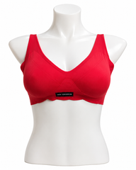 Seamless Bra – Free Size | Red