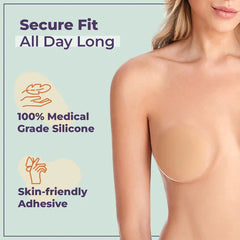 Women Reusable Pasties Silicone Nipple Cover Sticker