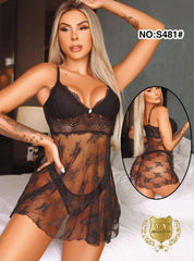 Body Girl Lace Transparent Lingerie Nightwear For Girls & Women