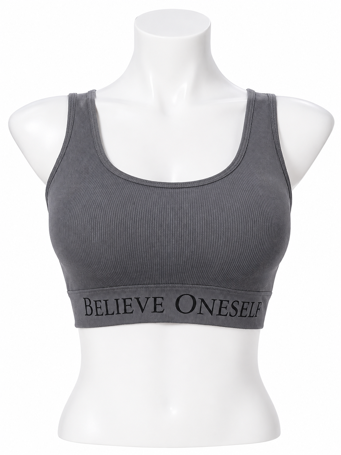 Body Girl Ribbed Sports Bra