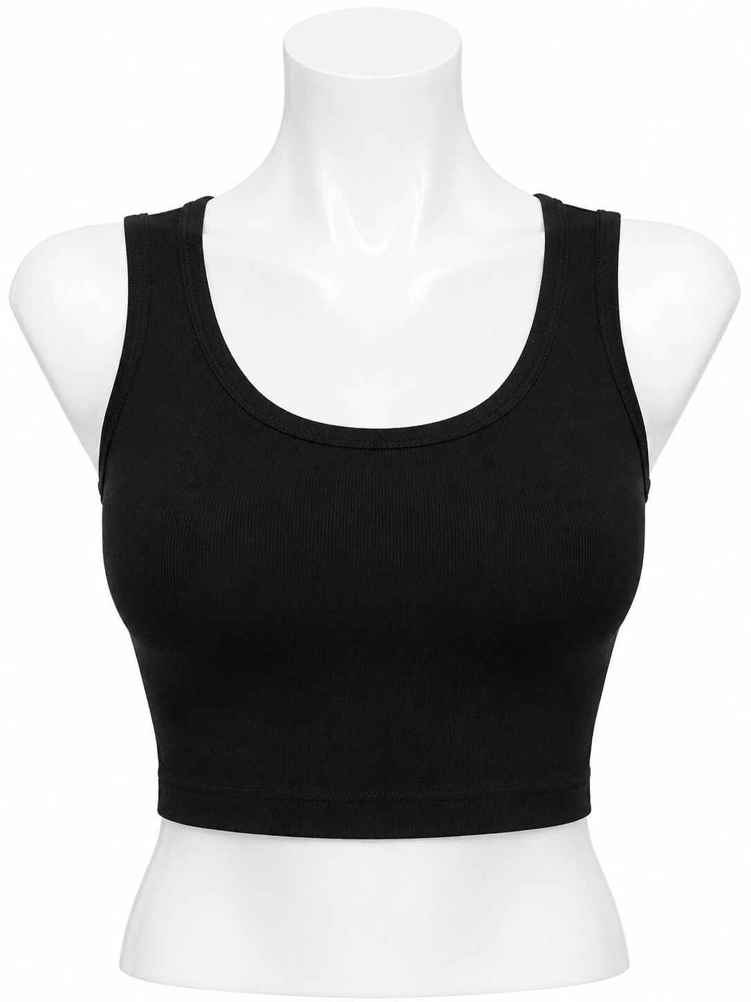Body Girl Ribbed Crop Sports Bra Free Size