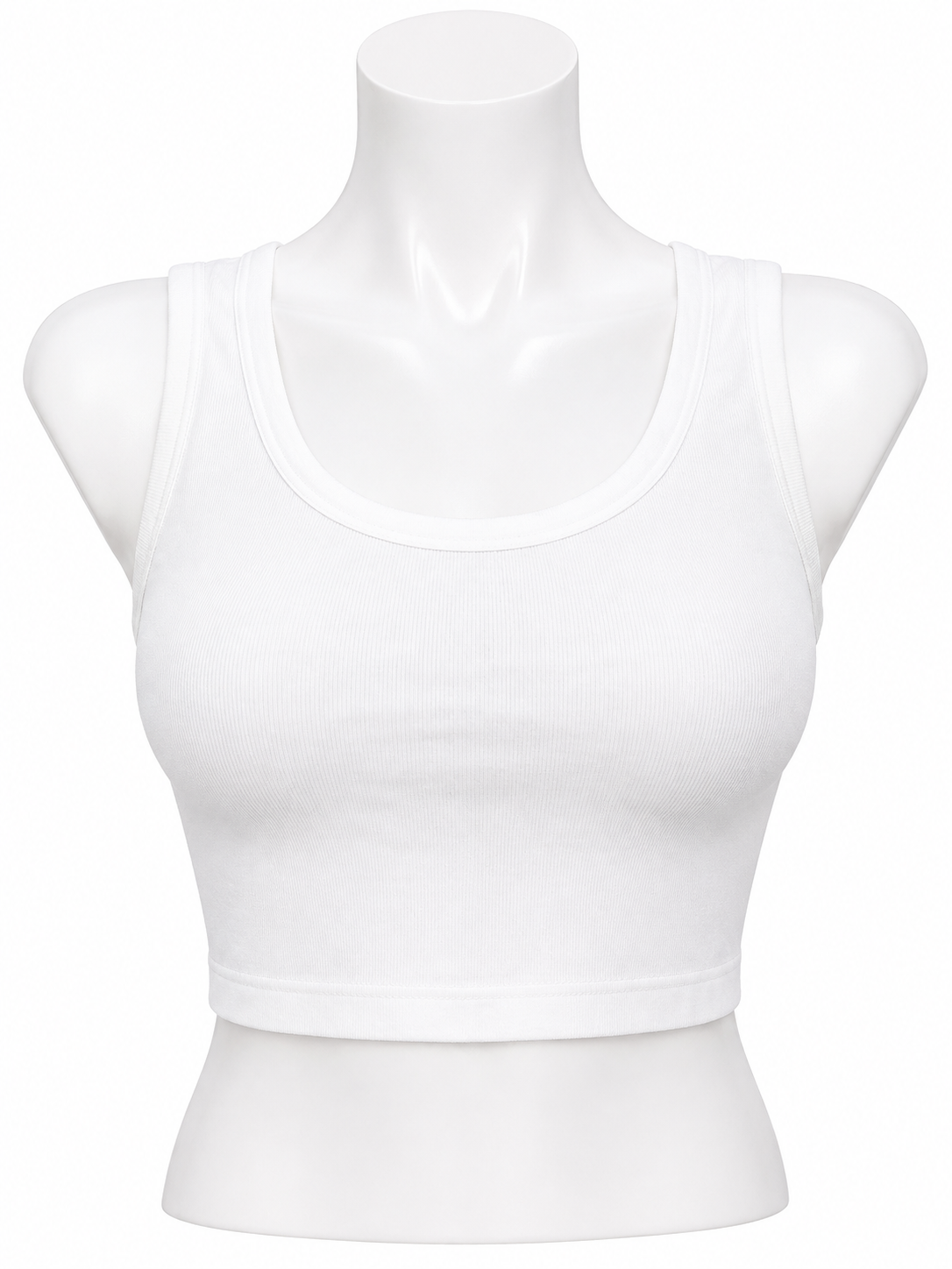Body Girl Ribbed Crop Sports Bra Free Size