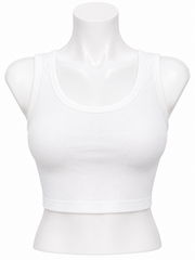 Body Girl Ribbed Crop Sports Bra Free Size