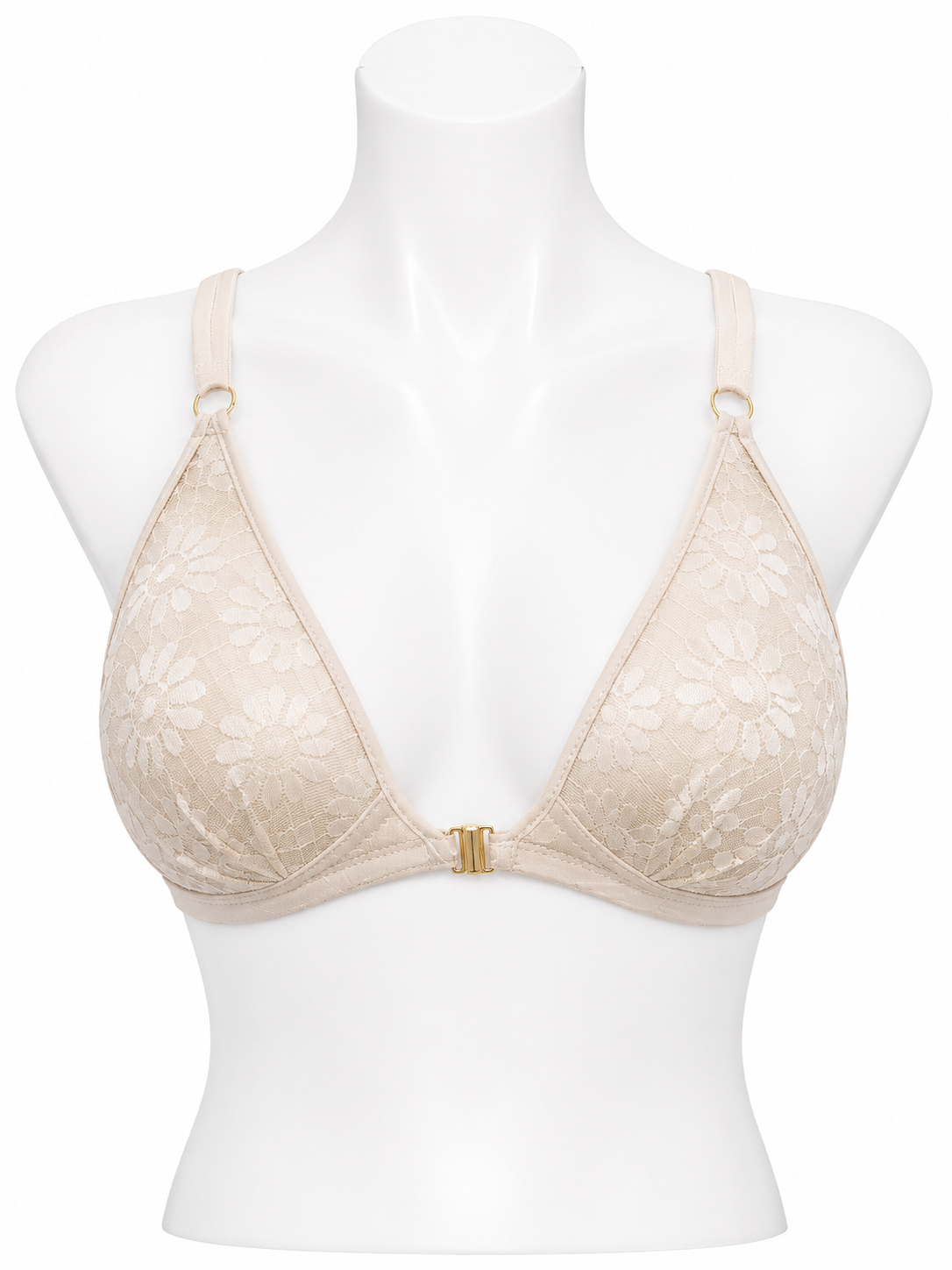 Body Girl Floral Lace Front-Open Bra