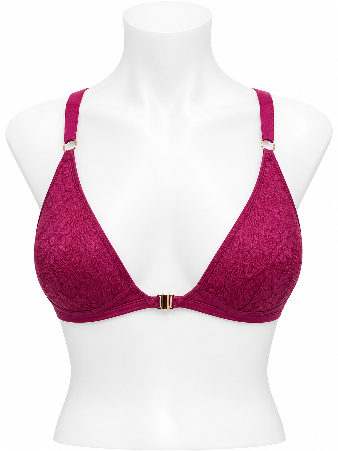 Body Girl Floral Lace Front-Open Bra