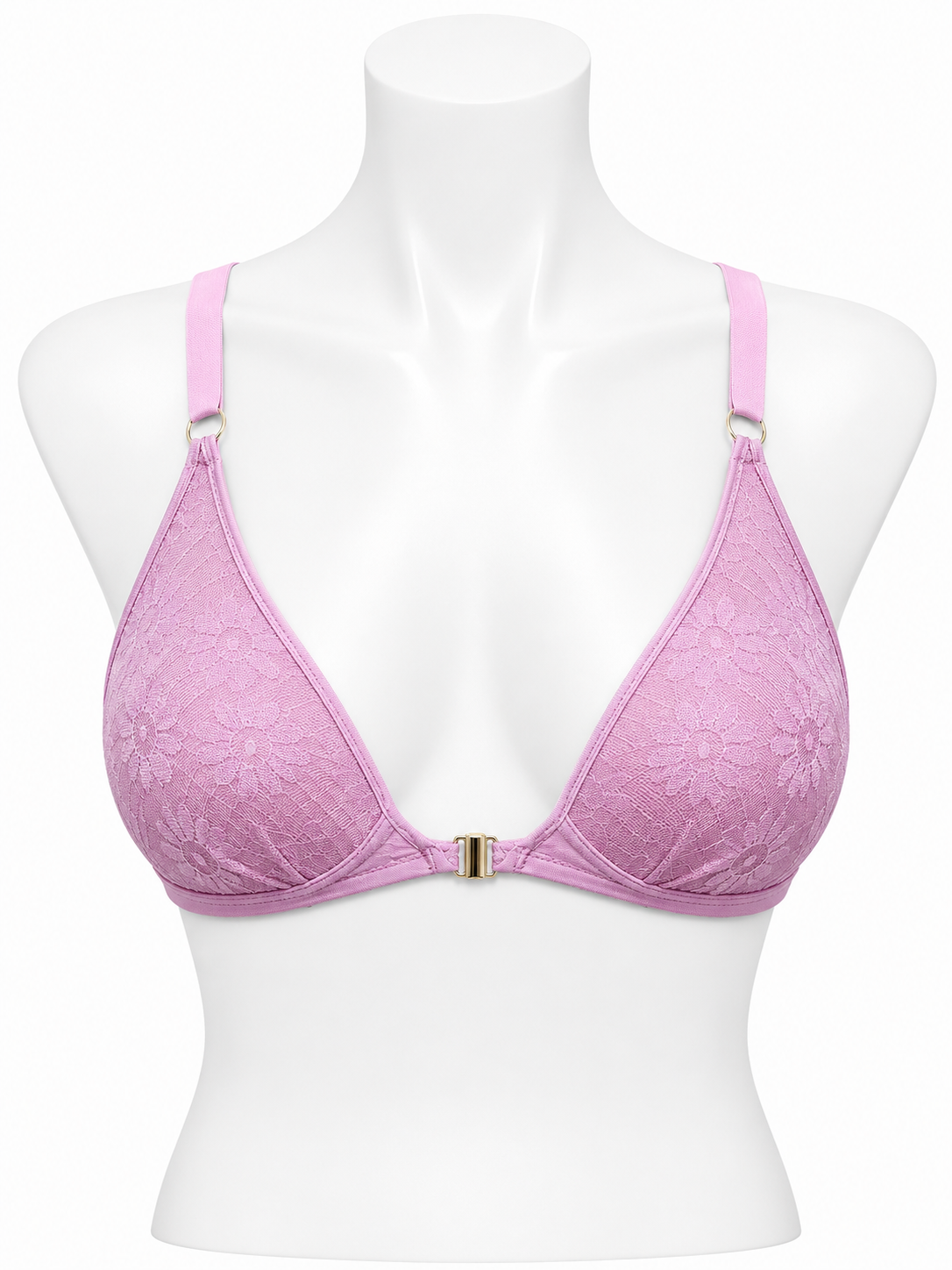 Body Girl Floral Lace Front-Open Bra