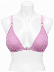 Body Girl Floral Lace Front-Open Bra
