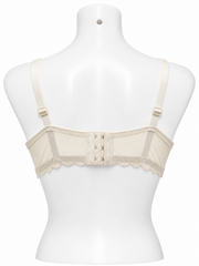 Body Girl Front-Open Bra with Scallop Lace