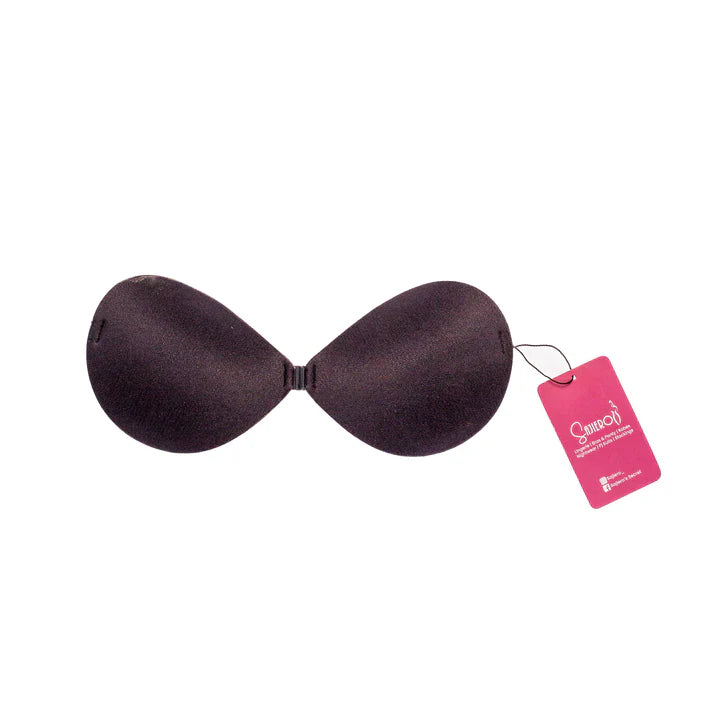 Strapless Silicone Bra Free Size-Black