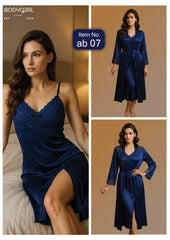 Luxury 2-Piece Silk Nightwear Set