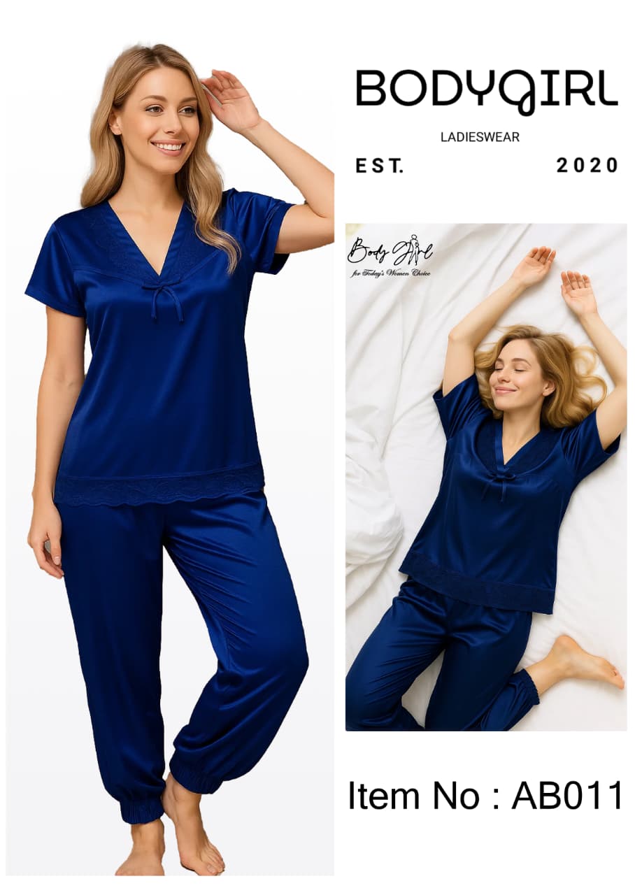 Emerald Silk Nightwear Set - 2 Piece