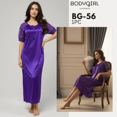  Silk Nightdress - Luxury Empire Waist Maxi Dress 