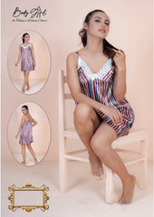 Body Girl Geo Print Short Dress For Girls & Women Free Size