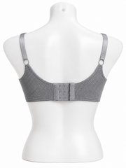 Ribbed Seamless Bra – Free Size | Grey