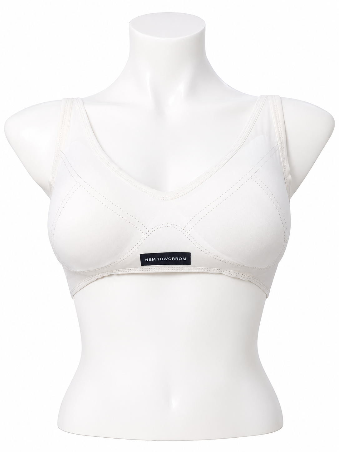 Seamless Bra – Free Size | White